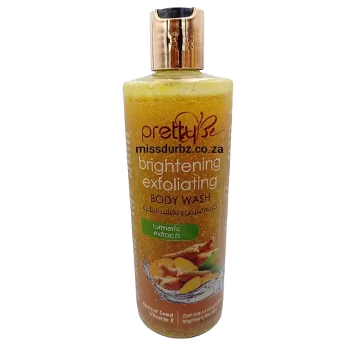 Pretty Be Exfoliating Body Wash Turmeric Extract 500ml 