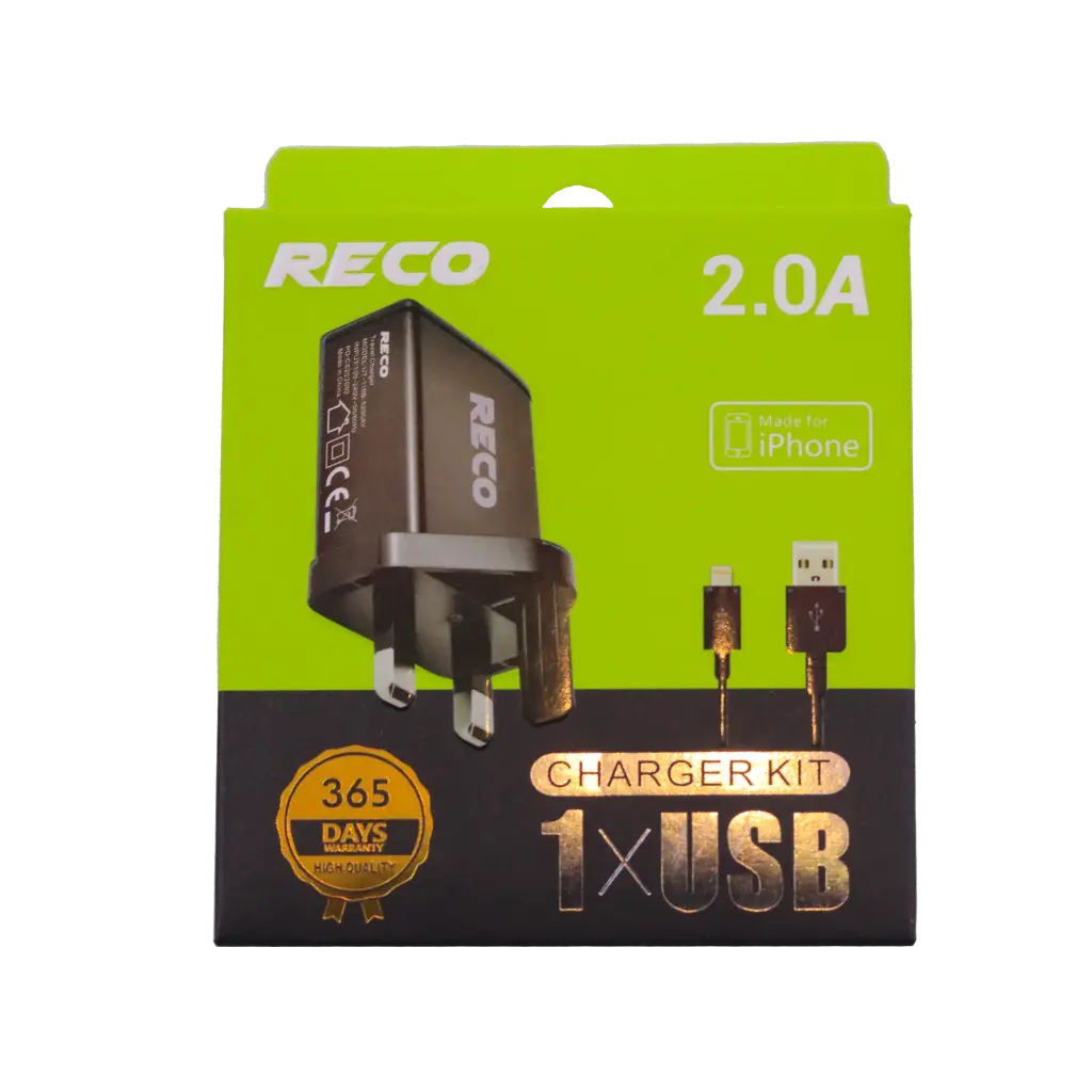 Reco Charger Kit 1xusb Micro Usb