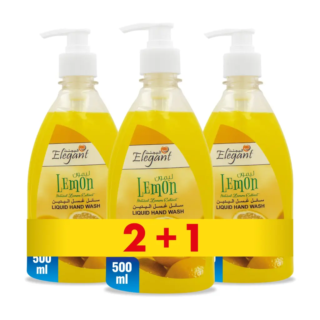 Elegant lemon liquid hand wash 500ml