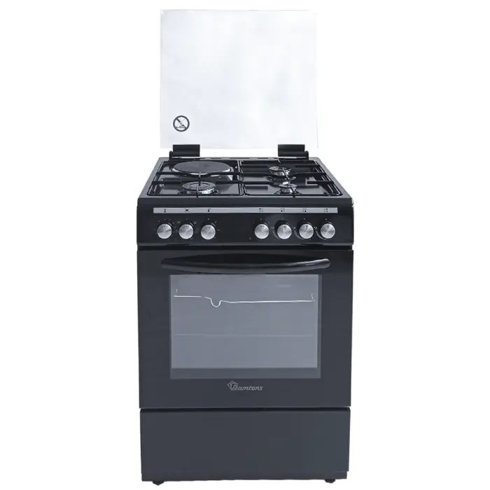 Somstar 60x60 Black gas cooker  