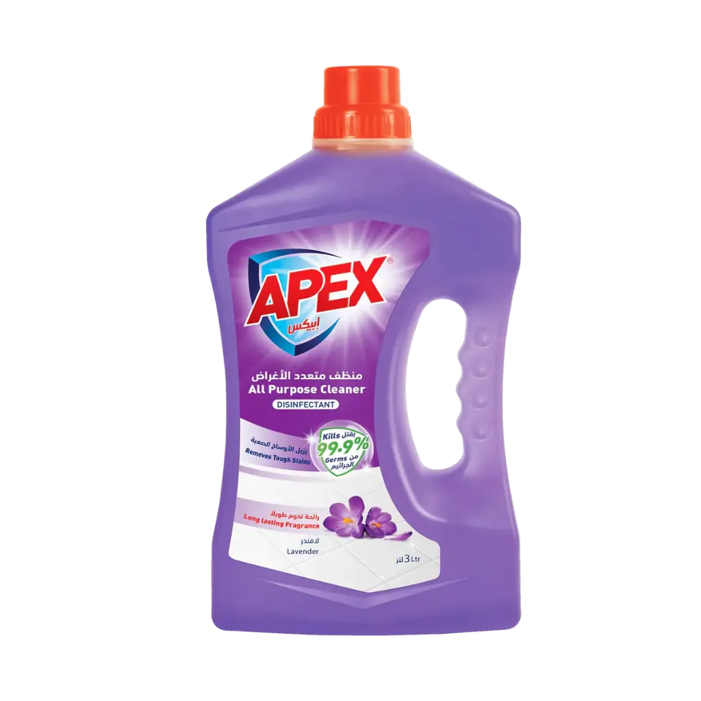 Apex All Purpose Cleaner  Disinfectant Lavender 3l