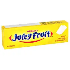 Juicy Fruit Chewing Gum 12g