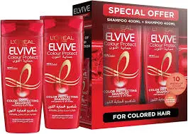 Loreal Elvive Color Protect Shampoo 400ml + Conditioner 360ml Set