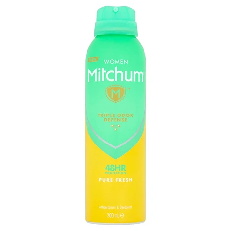 Women Mitchum Pure Fresh Dermatologist Tested 200ml