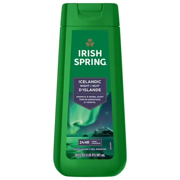Irish spring icelandic night/nuit baby wash 591ml