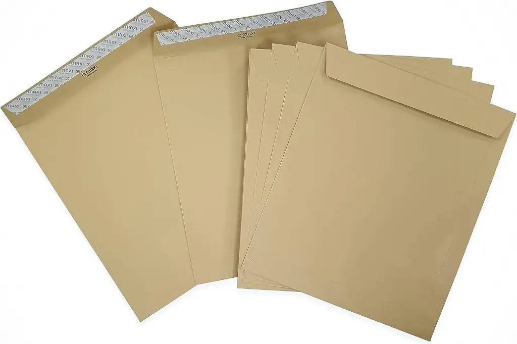 Brown Envelope Peel & Seal Platinum