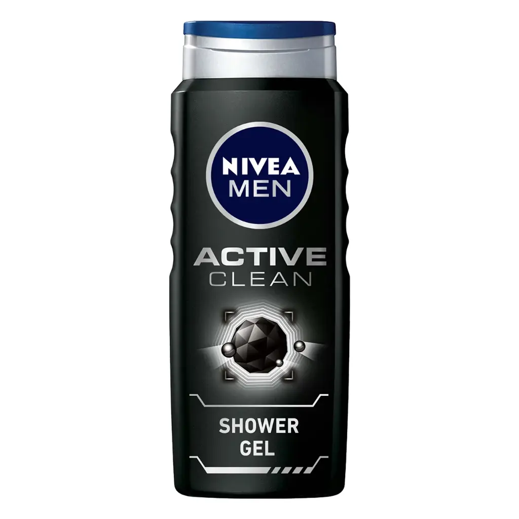 Nivea Men Active Clean 3in1 Shower Gel 500ml