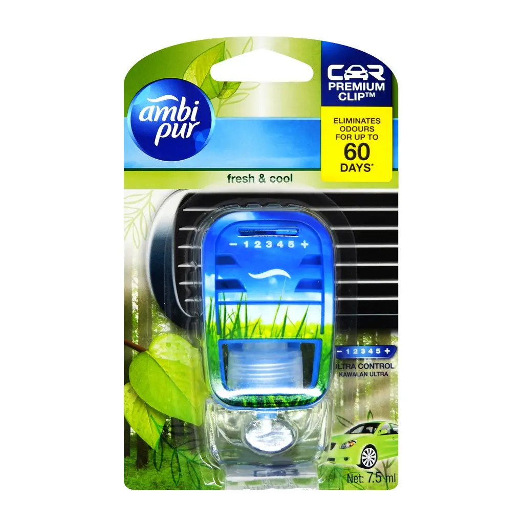 Ambi Pur Pengharum Mobil Fresh & cool 7.5ml