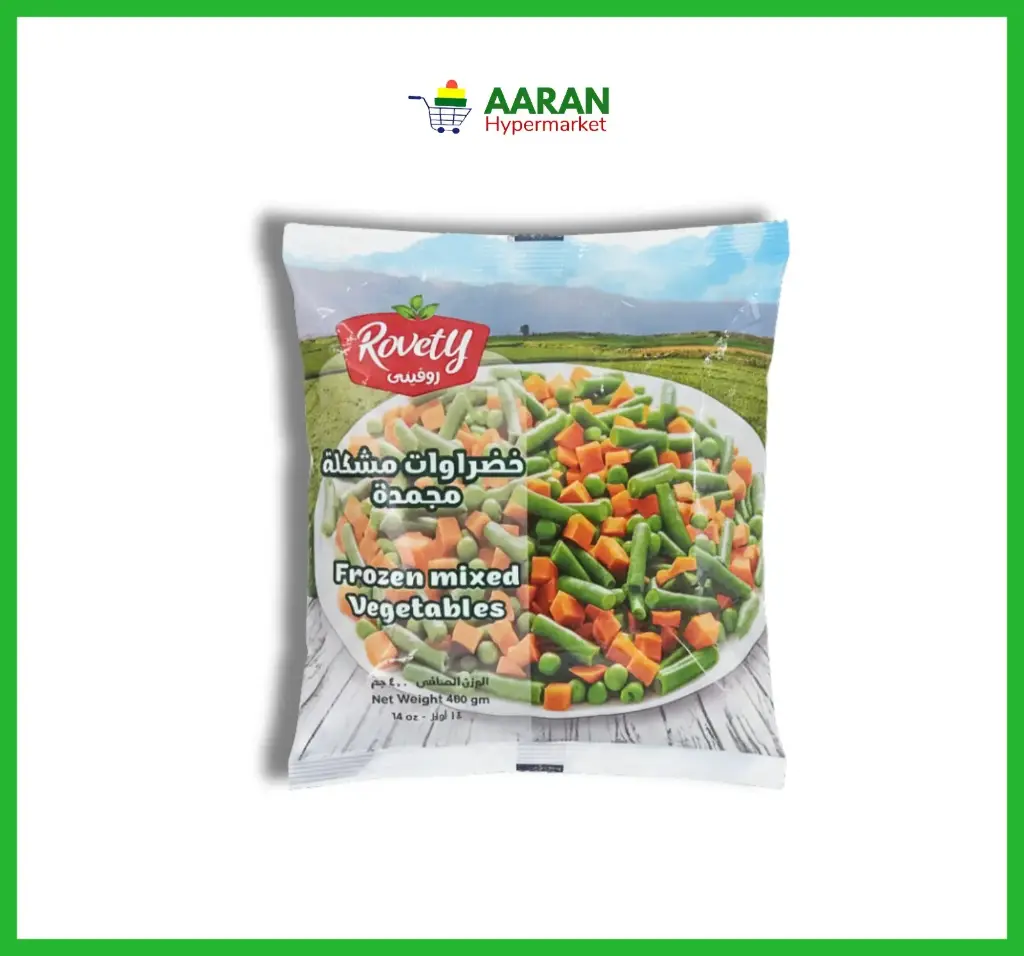 Rovelty Frozen Mixed Vegetables 400g