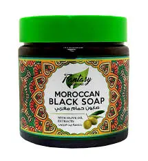 Fantasy Moroccan Black Soap With Olive Oil 500ml