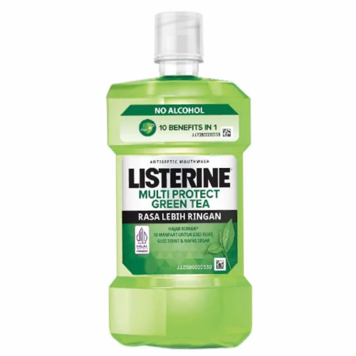 Listerine Multi Protect Green Tea Mouth Wash 500ml