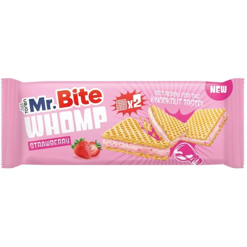 Mr.bite Whomp x2 Strawberry Wafer 44g