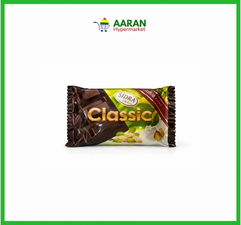 Sidra Classic Pistachio Chocolate 50g