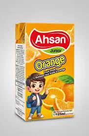 Ahsan Orange Fruit Drink 125ml