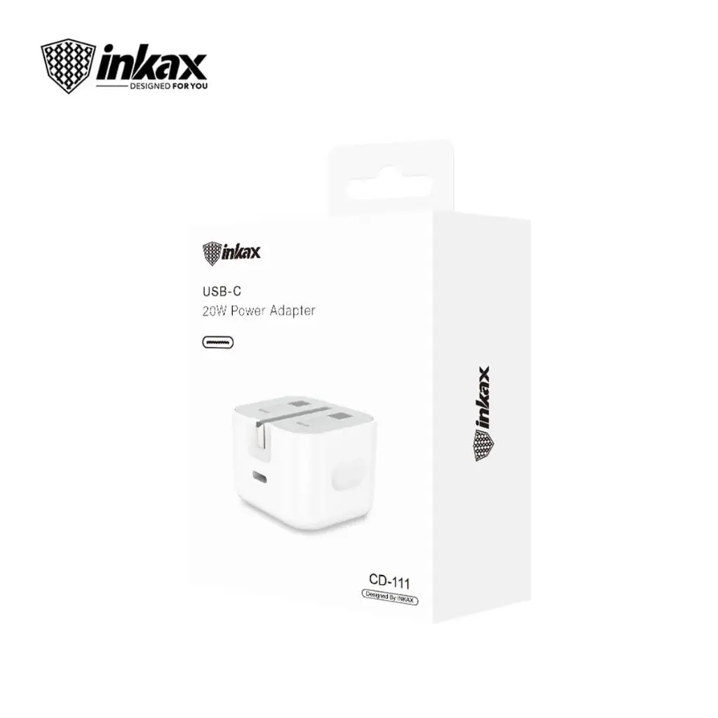 Inkax CD-111 USB-C 20W Power Adapter
