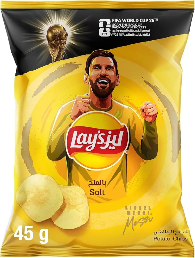 Lays Salt Potato Chips 45g 