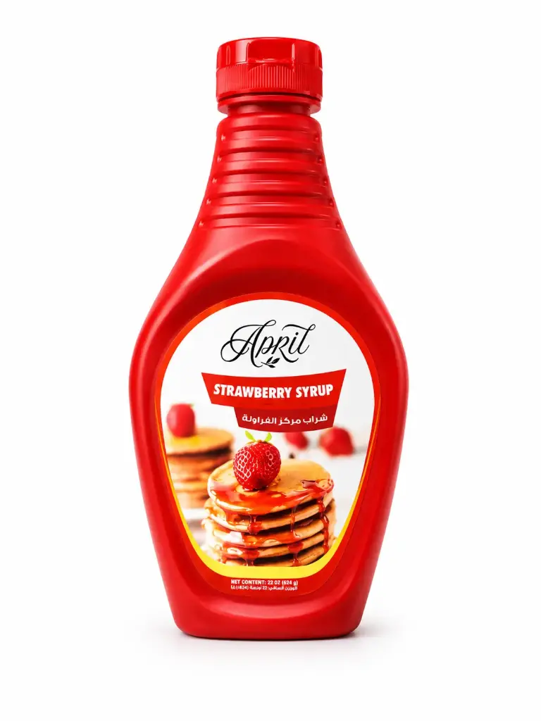 April Strawberry Syrup 624g
