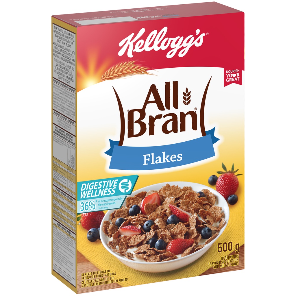 Kelloggs All Bran Flakes 500g