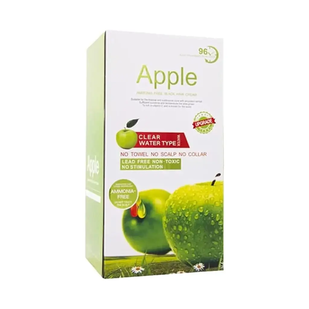 APPLE AMMONIA FREE BLACK HAIR CREAM 500ML+500ML
