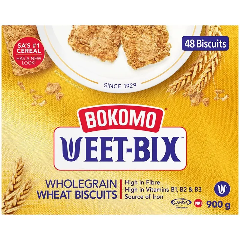 Bokomo Weet-Bix Wholegrain Wheat Biscuits 900g