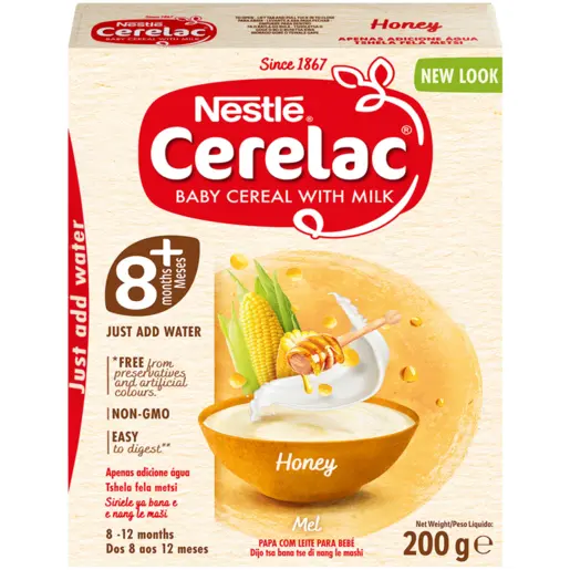 Nestlé Cerelac Honey Baby Cereal Milk 200g