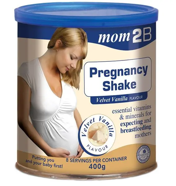 Mom 2B Pregnancy Shake Velvet Vanilla 400G