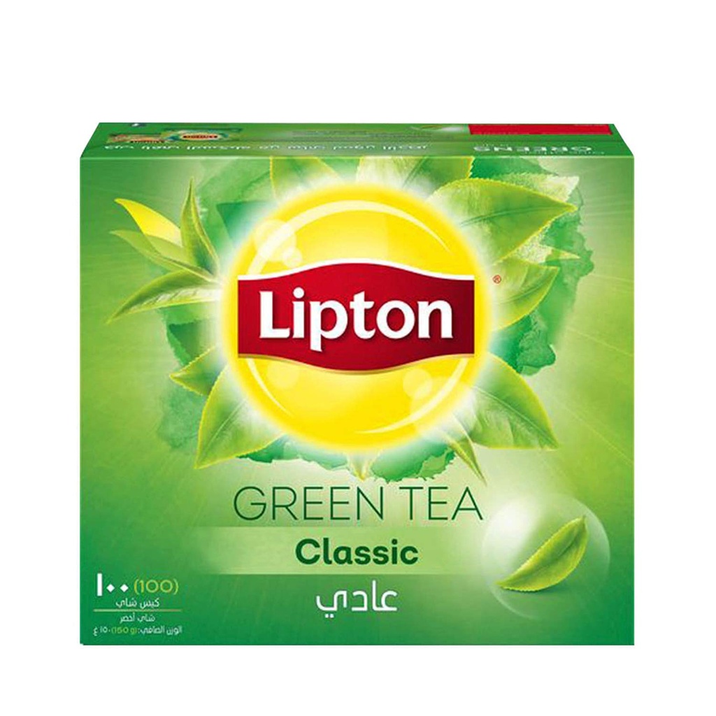 Lipton Grean Tea  pure 100pcs  
