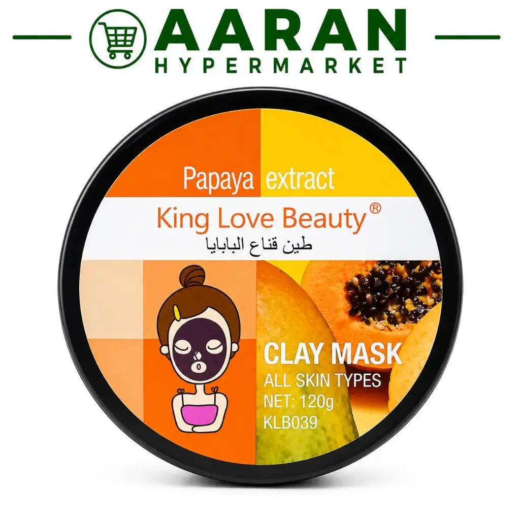 King Love Beauty Papaya Extract Clay Mask