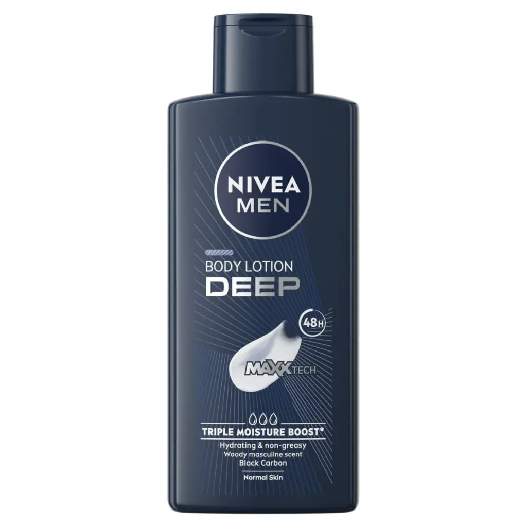  Nivea Men Deep Maxx Tech Body Lotion 400ml