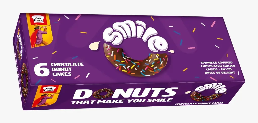 Peek Freans Smile Chocolate Donut Cakes