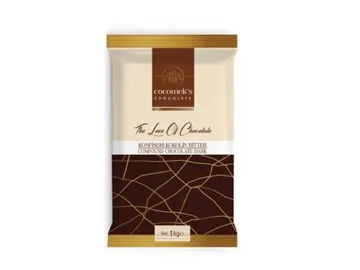 Cocomek's compound chocolate dark 1kg  
