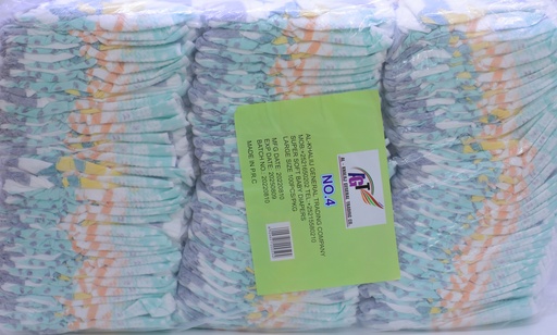 [A01023] Baby Diaper Large No 4 (Al-Khaliij) 100Pcs