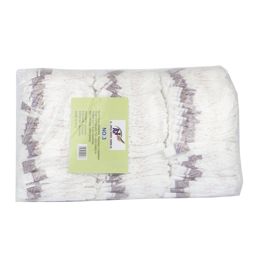[A01022] Baby Diaper Medium No 3 (Al-khaliij) 100Pcs