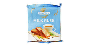 [A01137] Bakers world milk rusk 200g
