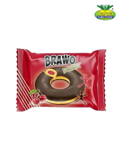 [A01815] Ani Brawo Donut Cherry Coated Cake 40gr