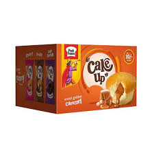 [A01969] Cake up sweet golden caramel 12pcs
