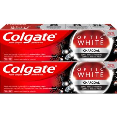 [A02518] Colgate Optic white Charcoal 75ml