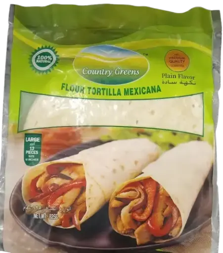[A02666] Country Green Flour Tortilla Mexicana 825g