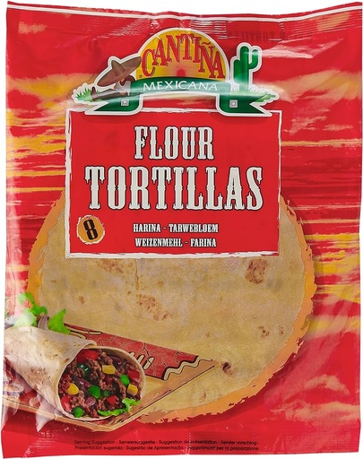 [A02666] Country green flour tortilla mexicana 825g