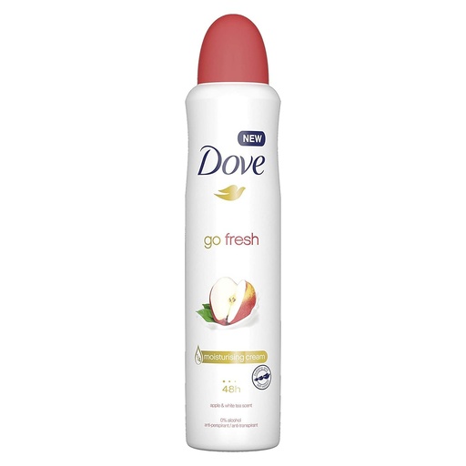 [A03080] Deo Dove Go Fresh Apple & White Tea Scent  250ml