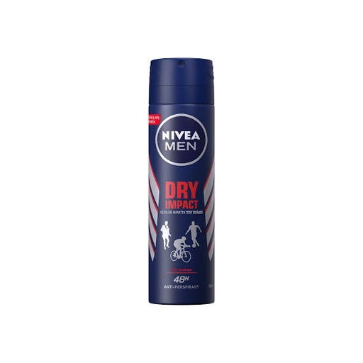 [A03224] Deo nivea men dry imp whit 150m