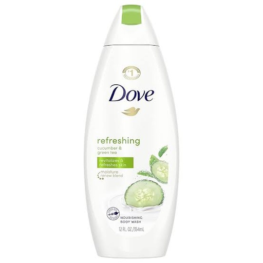 [A03675] Dove Shower  Cucumber & green tea 500ml
