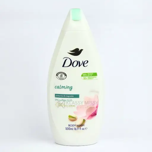[A03690] Dove Shower Calming Pitachio Cream 500ML