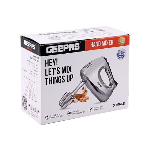[A04659] Geepas Hand Mixer Ghm6127