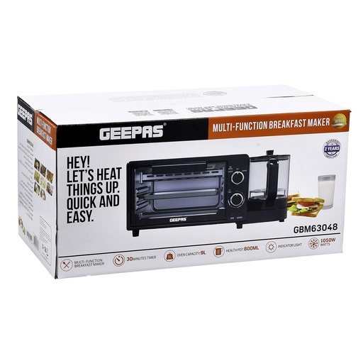 [A04676] Geepas mult function break fast maker gbm63048