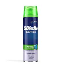 [A04830] Gillette Series Senstive 3x Action 200ml