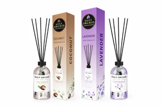 [A05040] Gulf orchid reed diffuser Lavender/Coconut 110ml