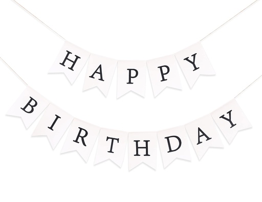 [A05118] Happy Birthday White