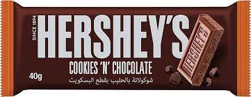 [A05372] Hersheys cookies n chocolate 40g