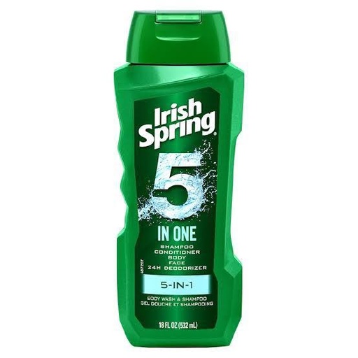 [A05646] Irish spring 5-in-1  532ml